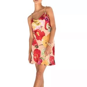 Nerida Floral Print Mini Dress